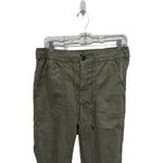 American Eagle Green Cargo Stretch Waist Jogger Style Pants Size 12 Boho Photo 1