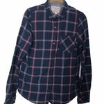Burton  Plaid Button Down Shirt Long Sleeve Small Photo 0