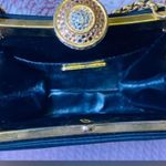 Elegant Black & Gold Chain Clutch Purse Photo 2