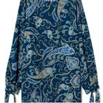 H&M  Paisley Shift Dress size 10 Photo 3