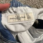 Abercrombie & Fitch Denim Polkadot Dress Photo 7