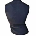 Women’s Vintage Alex Garfield Leopard Waistcoat Tuxedo Vest and skirt size 4 Black Photo 4