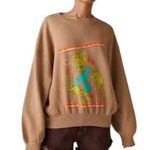 Urban Outfitters  Sweatshirt 
Brown Think Green Frogs Earth Day size Small Photo 0