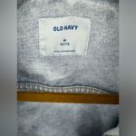Old Navy Light Wash Distressed Denim Jacket Photo 2