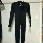Long sleeve jumpsuit Black Photo 1