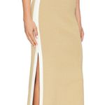Significant Other Taylor Skirt Significant Other Fawn Beige High Waist Midi White Size 6 Photo 2