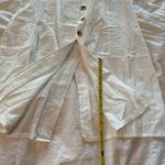 Never worn: White long button up T shirt dress Photo 11