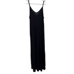GRECERELLE Women's Black Maxi Dress pockets vacation layering lightweight M Size M Photo 1