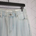 Kancan High Rise Stripe Mom Jeans Blue Size 28 Photo 7