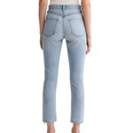 AGOLDE Women’s Riley High Rise Distressed Crop Jeans Size 26 Photo 1