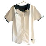 Adidas  Women’s Diamond Queen softball 🥎 jersey.‎ Size MED White/Grey NWT Photo 0