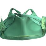 Lululemon  Energy Sports Bra High Support Size 36DD Green Strappy Sweat Wicking Photo 5