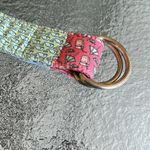Vineyard Vines Patchwork Belt Whale Lacrosse Cocktails Beachy Size M D-Ring Photo 8