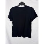 DKNY Sport T-Shirt Graphic Logo Tee Athleisure Top Black Medium Photo 2