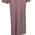 Nest Black Label Violet Cottagecore Maxi Dress Large Purple Photo 1