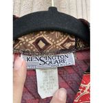 Vintage Kensington Square Womens leaf Full Zip Casual Jacket petite large red Size undefined Photo 3