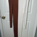 Staud Shoko Sweater Dress in Tan White L Size L Photo 4