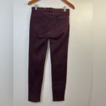 Buffalo David Bitton  Pants Womens 6/28 Burgundy Jeans Royal Mid Rise Skinny Photo 5