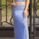 Sherri Hill  Prom Dress Two-Piece beaded Periwinkle Photo 0