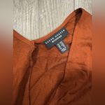Susan Graver  weekend jersey knit relaxed oversized Rust Open Front Cardigan Photo 5