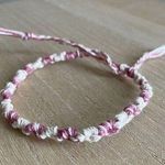 Handmade Acantha Bracelet, anklet, trendy, comfortable, tie, embroidery thread, woven, gi Photo 0