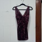 Free People Free‎ People Viper Velvet Mini Dress Raspberry Size Small Photo 1