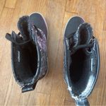 Sakroots  Lace Up Sherpa Lined Duck Boots Black White Size‎ 10 Women's Photo 1