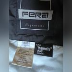 Vintage Fera Signatures Black Fair Isle Snowflake Embroidery Snow Jumpsuit Photo 8