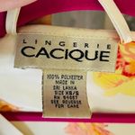 Cacique  floral tie belted robe silk feel sexy xs/s bath robe / lingerie Photo 2