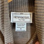 Henri Bendel  New York | Medium | 100% Extra Fine Merino Wool Turtle Neck Sweater Photo 2