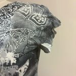 Cato Y2K Butterfly Pleated Accordion Style T-shirt with frills size L Photo 3