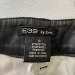 EUC E39‎ by Eric women’s black foil slim straight jeans pants casual stretch 10 Photo 4