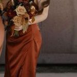 Lulus  Satin Maxi Dress Photo 4