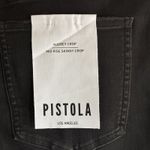 Pistola NWT  Size 33 Black Audrey Crop Mid Rise Cut Off Ankle Grazer Jeans Photo 3