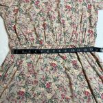 Mimi Chica Crewneck Floral Print Midi Length Size L Cottagecore Boho Colorful Photo 9