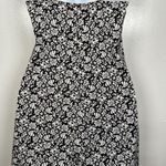 Marilyn Monroe  Small Cami Dress Floral Womens Black White Sexy Sweetheart Neckli Photo 6