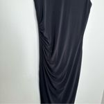 NWT HoneyLove Inner Power Sleeveless Midi Dress in Jet Black Size L Photo 6