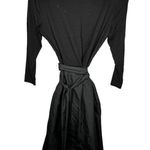 DKNY  Donna Karan New York Black Dress with Long Belt‎ Photo 3