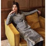 FRNCH  Paris Evaleen Sequin Tiered Midi Skirt Sz. S Photo 1