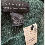 Limited London Paris New York Sweater Green Three Quarter Sleeve Size‎ Large Photo 5