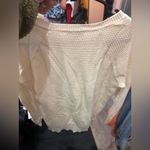 J.Crew  Cream Textured Knit Sweater top Photo 2