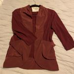 Kimchi Blue Urban Outfitters  Maroon Sweater Photo 2