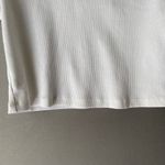 ZARA sz L ruffle sleeve ribbed crop tank top NWT Photo 2