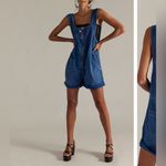 Free People NWT We The Free Jude Shortalls - Mid Indigo Blue - XS Photo 2