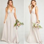 Show Me Your Mumu Luna Halter Gown Show Me The Ring Bridesmaids Dress size XS Photo 1