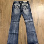 Rock Revival  Women's Blue Parol Easy Bootcut Distressed Jeans Sz 28 Photo 4