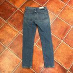 Re/Done Blue 5 Pocket Low Rise Skinny Crop Jeans Size 26 Photo 7