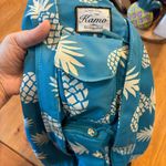 The Kamo womens pineapple crossbody sling backpack blue Photo 6