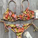 Billabong Bring on the bliss tanga bikini bottoms NWT Photo 2