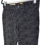 Pilcro and the Letterpress  Anthropologie Black Cream Corduroy Serif Pant 28 Photo 1